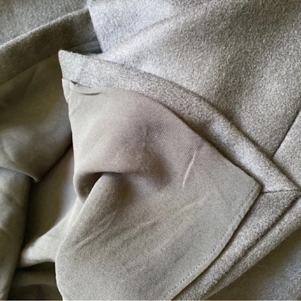 ZARA WOOL HIGH WAISTED MIDI PENCIL SKIRT ELEGANT CHIC Black M - Picture 13 of 15